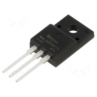 Transistor: P-MOSFET | unipolar | TO220FP
