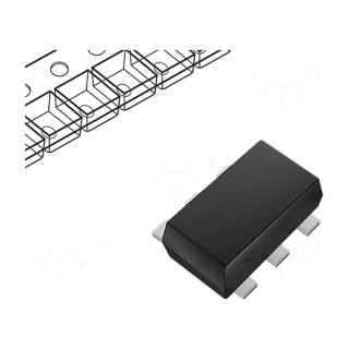 Transistor: N-MOSFET x2 | unipolar | 30V | 120mA | Idm: 0.8A | 375mW