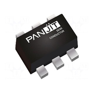 Transistor: N-MOSFET x2 | unipolar | 50V | 350mA | Idm: 1.2A | 223mW