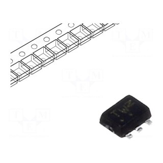 Transistor: N/P-MOSFET | unipolar | complementary pair | 20/-20V