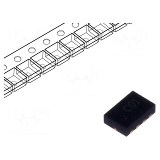 Transistor: N/P-MOSFET | unipolar | complementary pair | 30/-30V