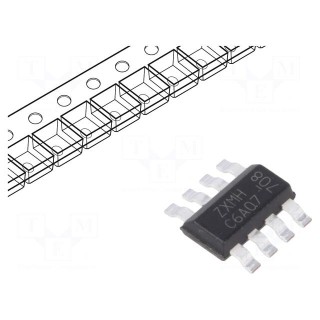Transistor: N/P-MOSFET x2 | unipolar | complementary | 60/-60V | 1.3W
