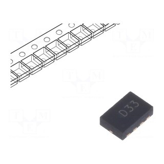 Transistor: PNP x2 | bipolar | 40V | 3A | 2.45W | DFN3020B-8