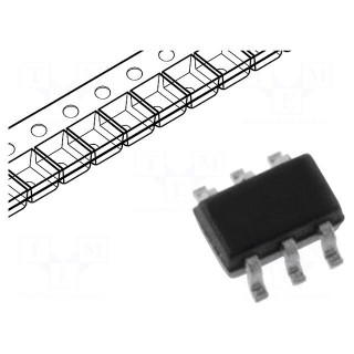 Transistor: NPN x2 | bipolar | BRT | 50V | 0.1A | 200mW | SOT363 | R1: 2.2kΩ