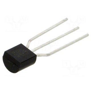 Transistor: PNP | bipolar | 120V | 50mA | 0.5W | TO92