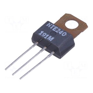 Transistor: PNP | bipolar | 300V | 0.5A | 10W | TO202N