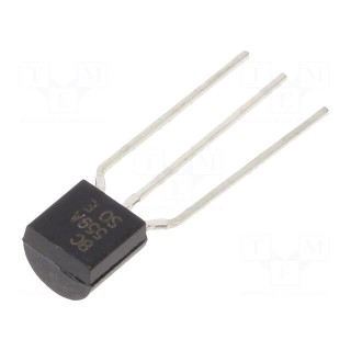 Transistor: PNP | bipolar | 30V | 0.1A | 500mW | TO92