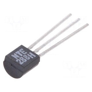 Transistor: PNP | bipolar | 350V | 0.5A | 0.625W | TO92