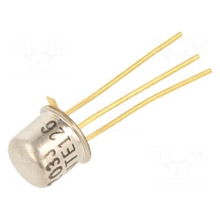 Transistor: PNP | bipolar | germanium | 15V | 200mA | 300mW | TO18