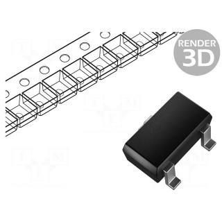 Diode: Schottky rectifying | SMD | 40V | 0.1A | SC59,SOT346 | reel,tape