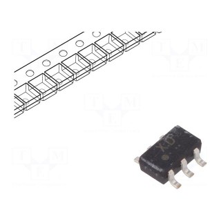 Transistor: NPN x2 | bipolar | BRT | 50V | 0.1A | 0.3W | SM6 | R1: 2.2kΩ