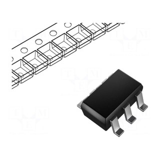 Transistor: NPN x2 | bipolar | BRT | 50V | 0.1A | 150mW | SC88A,SOT353