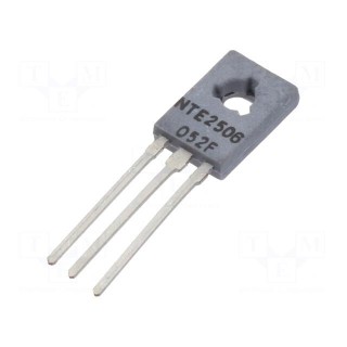 Transistor: NPN | bipolar | 115V | 0.4A | 5W | TO126