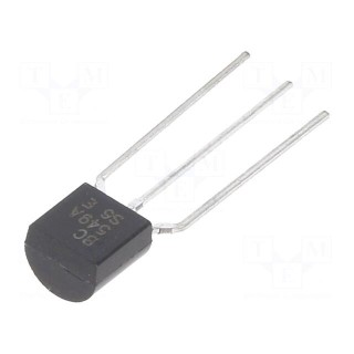 Transistor: NPN | bipolar | 30V | 0.1A | 500mW | TO92