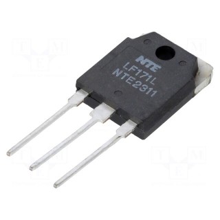 Transistor: NPN | bipolar | 450V | 15A | 115W | TO3P