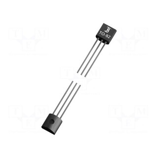 Transistor: NPN | bipolar | 30V | 0.1A | 500mW | TO92