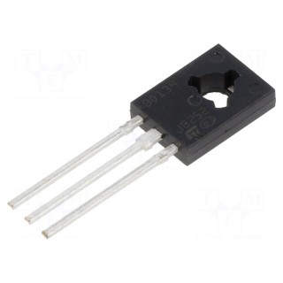 Transistor: NPN | bipolar | 80V | 1.5A | 12.5W | SOT32
