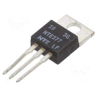 Transistor: NPN | bipolar | 80V | 10A | 50W | TO220