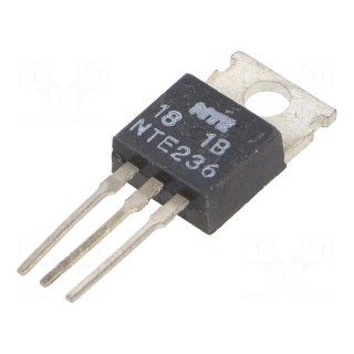 Transistor: NPN | bipolar | RF | 25V | 6A | 20W | TO220 | Pout: 16W