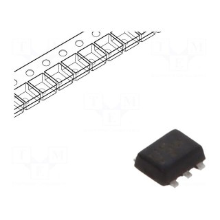 Transistor: NPN / PNP | bipolar | BRT,complementary pair | 50V | 0.1A