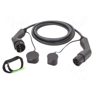 Cable: eMobility | 230V | 7.2kW | IP55 | Type 2,both sides | 5m | 32A