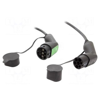 Cable: eMobility | 230V | 7.2kW | IP55 | Type 2,both sides | 7m | 32A