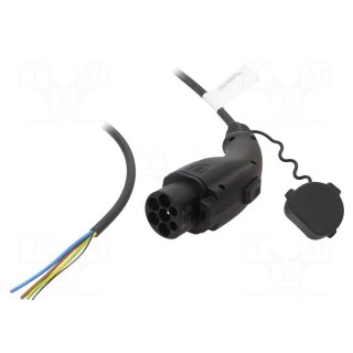 Cable: eMobility | 1x0.5mm2,3x2.5mm2 | 250V | 4kW | IP44 | GB/T,wires