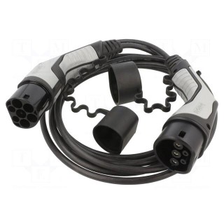 Cable: eMobility | 1x0.5mm2,3x2.5mm2 | 250V | 5kW | IP44 | 5m | 20A