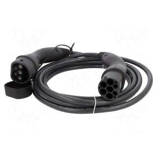 Cable: eMobility | 1x0.5mm2,3x6mm2 | 250V | 7.4kW | IP55 | 5m | 32A