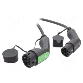 Cable: eMobility | 480V | 22kW | IP55 | Type 2,both sides | 5m | 32A