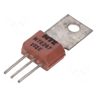 Transistor: NPN | bipolar | Darlington | 30V | 0.5A | 6.25W | TO202N
