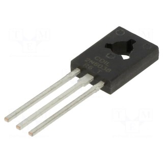 Transistor: NPN | bipolar | Darlington | 60V | 4A | 1.5/40W | TO126