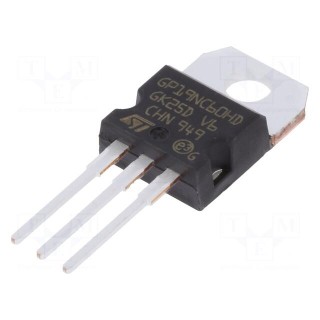Transistor: IGBT | 600V | 40A | 130W | TO220AB