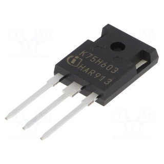 Transistor: IGBT | 600V | 75A | 428W | TO247-3