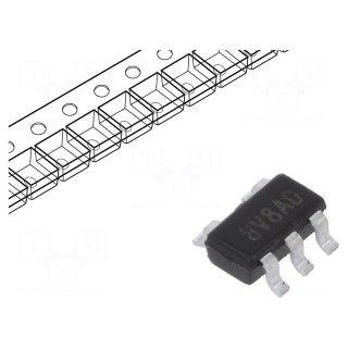 IC: operational amplifier | 2MHz | 2.7÷16V | Ch: 1 | SOT25 | reel,tape