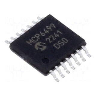 IC: operational amplifier | 30MHz | Ch: 4 | TSSOP14 | 1.8÷5.5VDC | tube