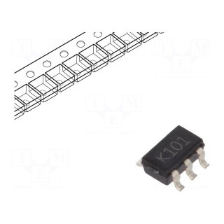 IC: operational amplifier | 3MHz | Ch: 1 | SOT23-5 | 2.7÷12VDC