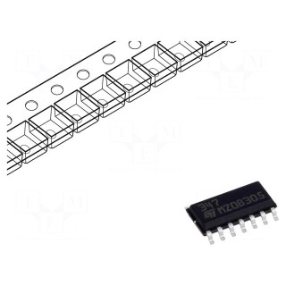 IC: operational amplifier | 4MHz | 8÷36V | Ch: 4 | SO14 | reel,tape