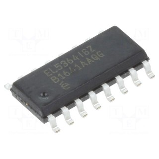 IC: operational amplifier | 600MHz | Ch: 3 | SO16 | ±2.5÷6VDC,5÷12VDC