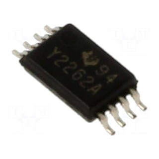 IC: operational amplifier | 730kHz | Ch: 2 | TSSOP8 | tube | IB: 800pA