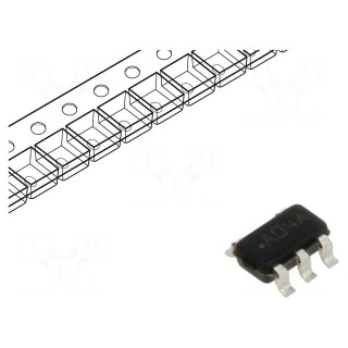 IC: operational amplifier | 4MHz | Ch: 1 | SOT23-5 | 1.8÷32VDC