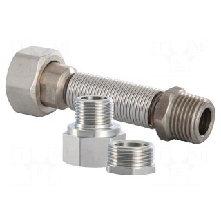Clamp threaded connection | Ext.thread: G 3/8" | 93÷143mm