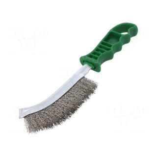 Brush | wire | stainless steel | plastic | 240mm