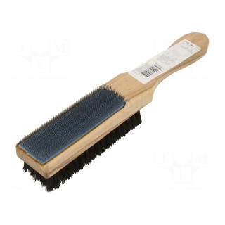 Brush | wire,double-sided | wood | Tool length: 260mm