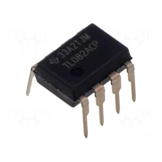 IC: operational amplifier | 3MHz | Ch: 2 | DIP8 | ±5÷15VDC | tube