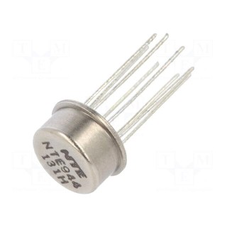 IC: operational amplifier | Ch: 1 | TO5 | ±18VDC