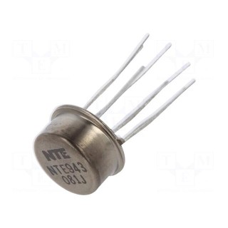 IC: comparator | low-power | Cmp: 2 | 1.3us | 2÷36V | THT | TO5 | 150nA