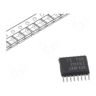 IC: driver | touch screen driver | 3-wire,QSPI,SPI | TSSOP16 | Ch: 1