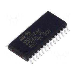 IC: power switch | high-/low-side,motor controller | 18A | Ch: 4 | SMD