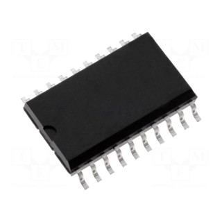 AVR microcontroller | EEPROM: 64B | SRAM: 256B | Flash: 4kB | SO20-W